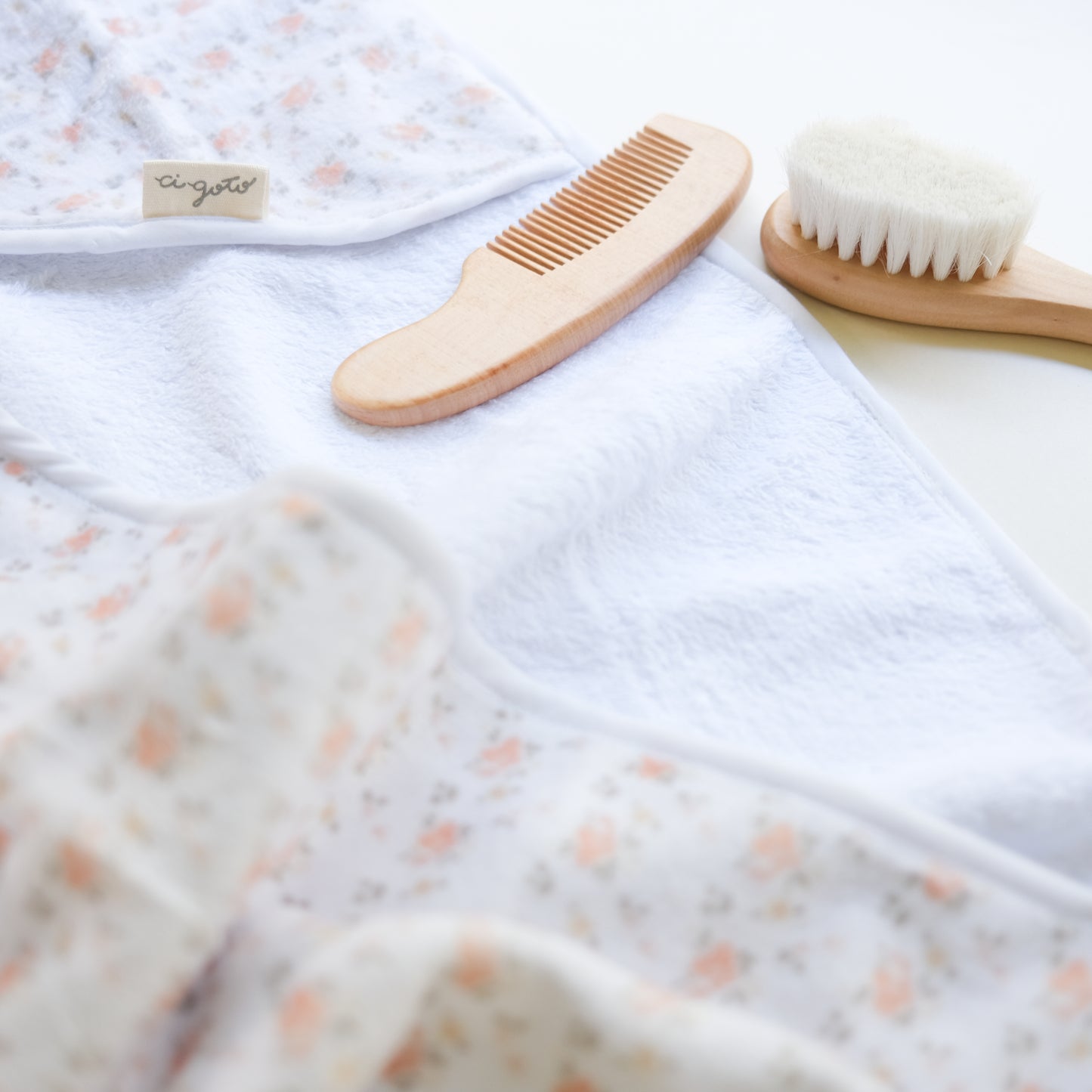 Toalla con Capucha Flowers 6