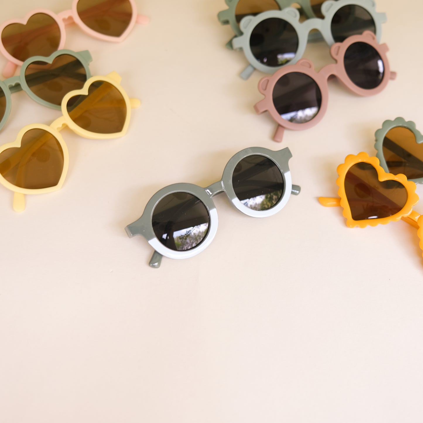 Gafas de diversión en el sol