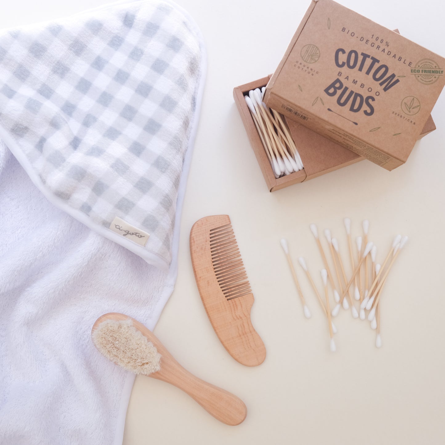 Copitos de Bambú Ecológicos (Aplicadores en 100% Algodón) 5