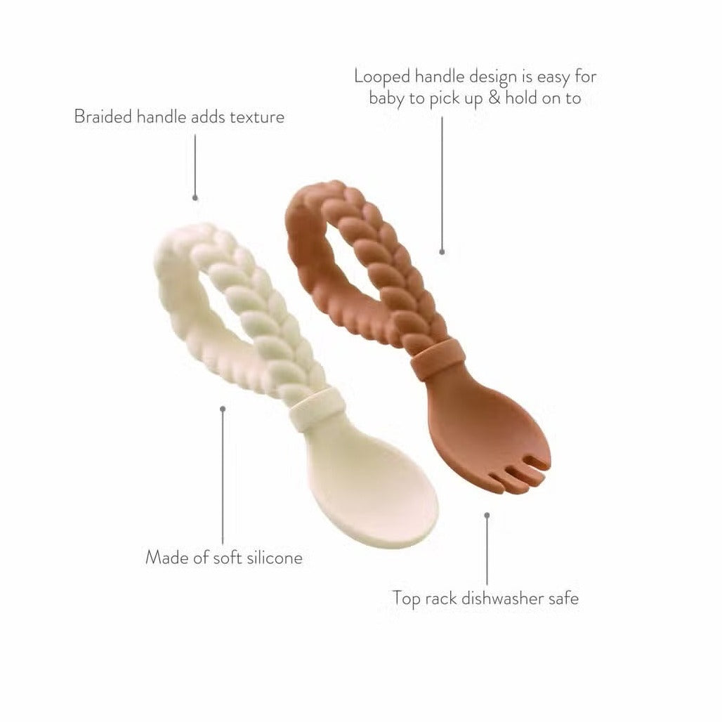 Sweetie Spoons™ Spoon + Fork Set 4