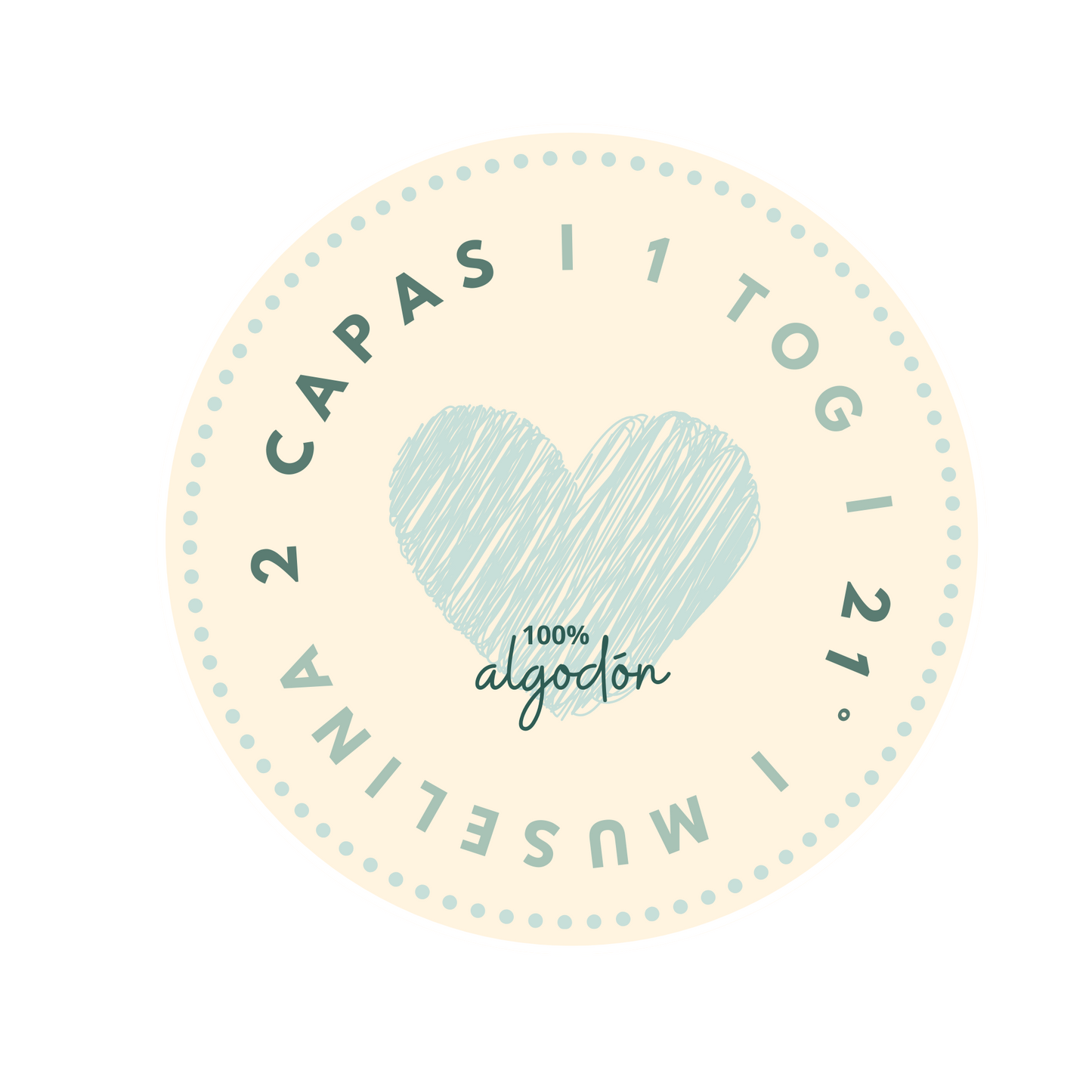 cigoto NEW BORN bag para bebé Veggies (0 - 9 Meses)