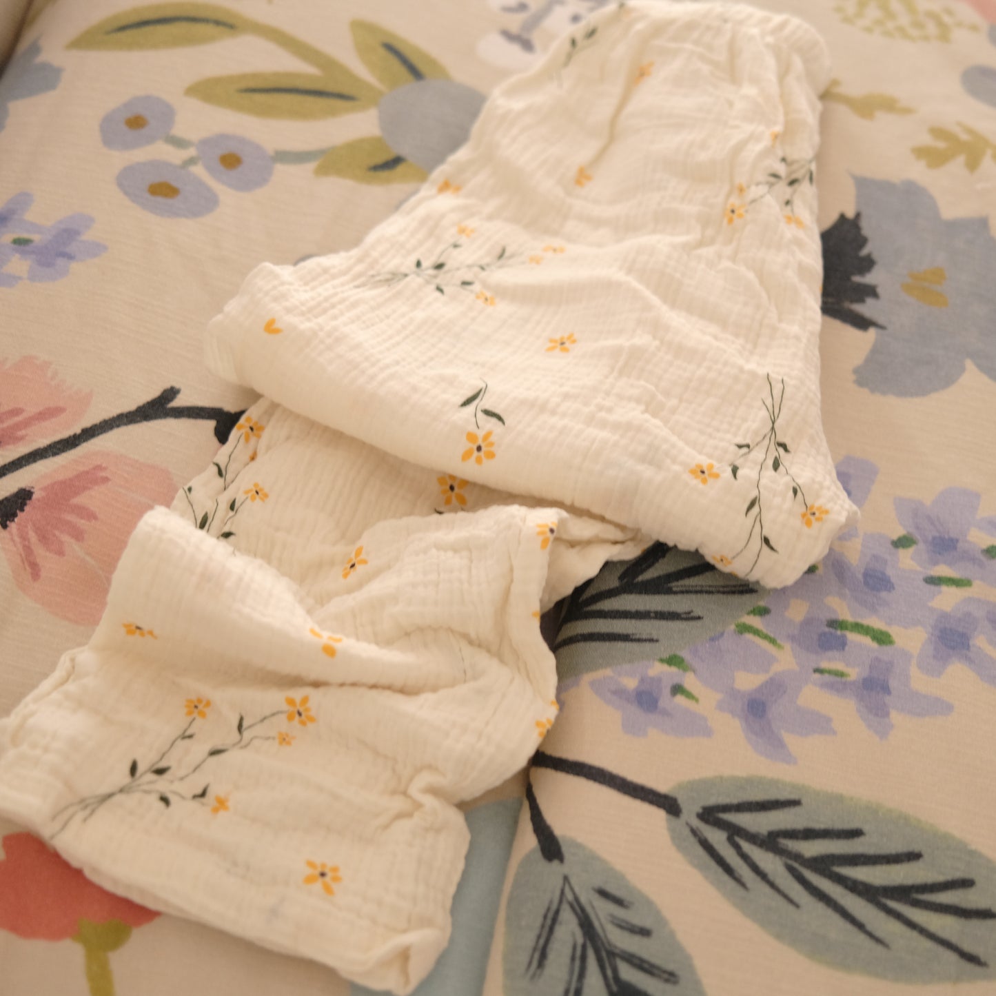 Pijama de Lactancia Margaritas 1