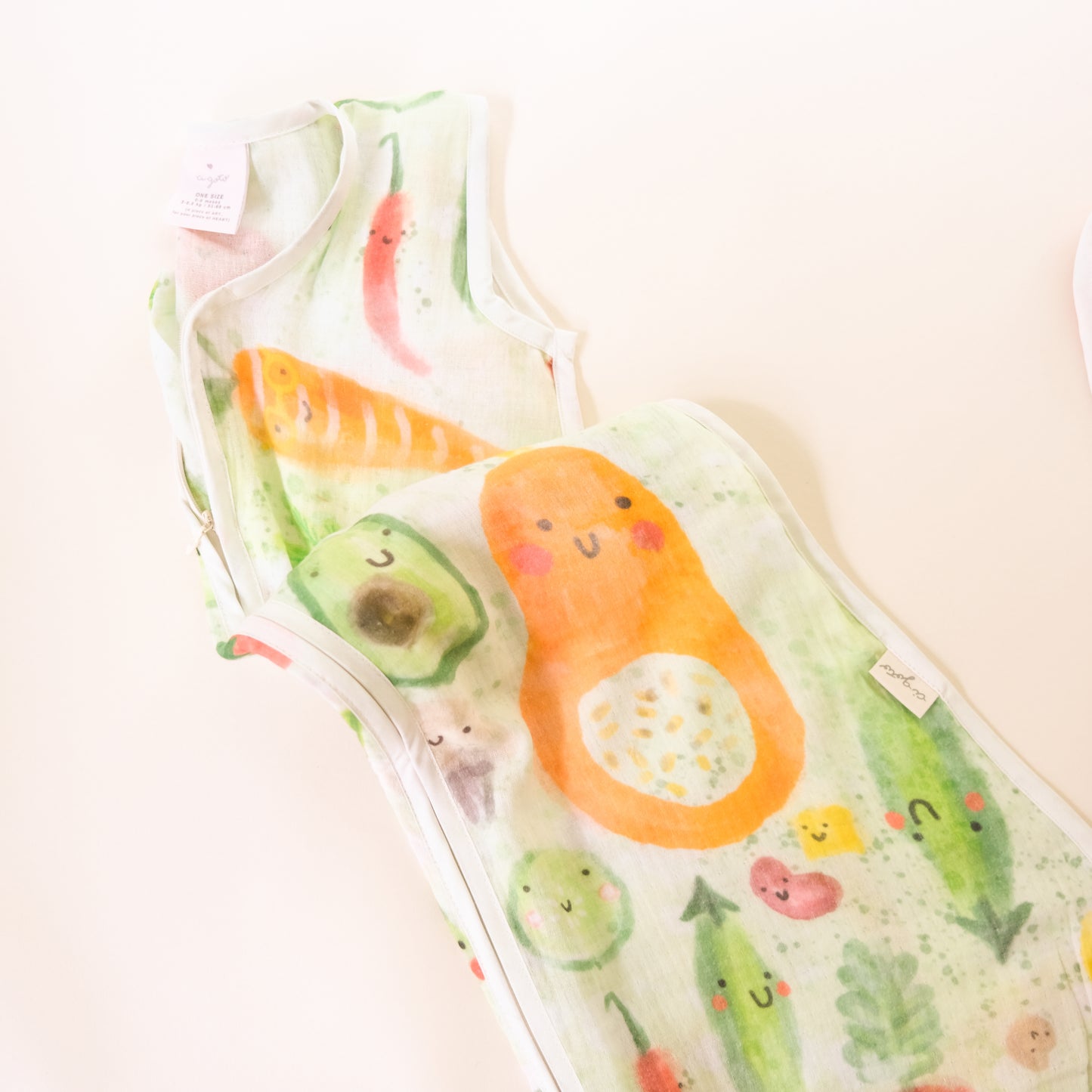 cigoto NEW BORN bag para bebé Veggies (0 - 6 Meses) 4