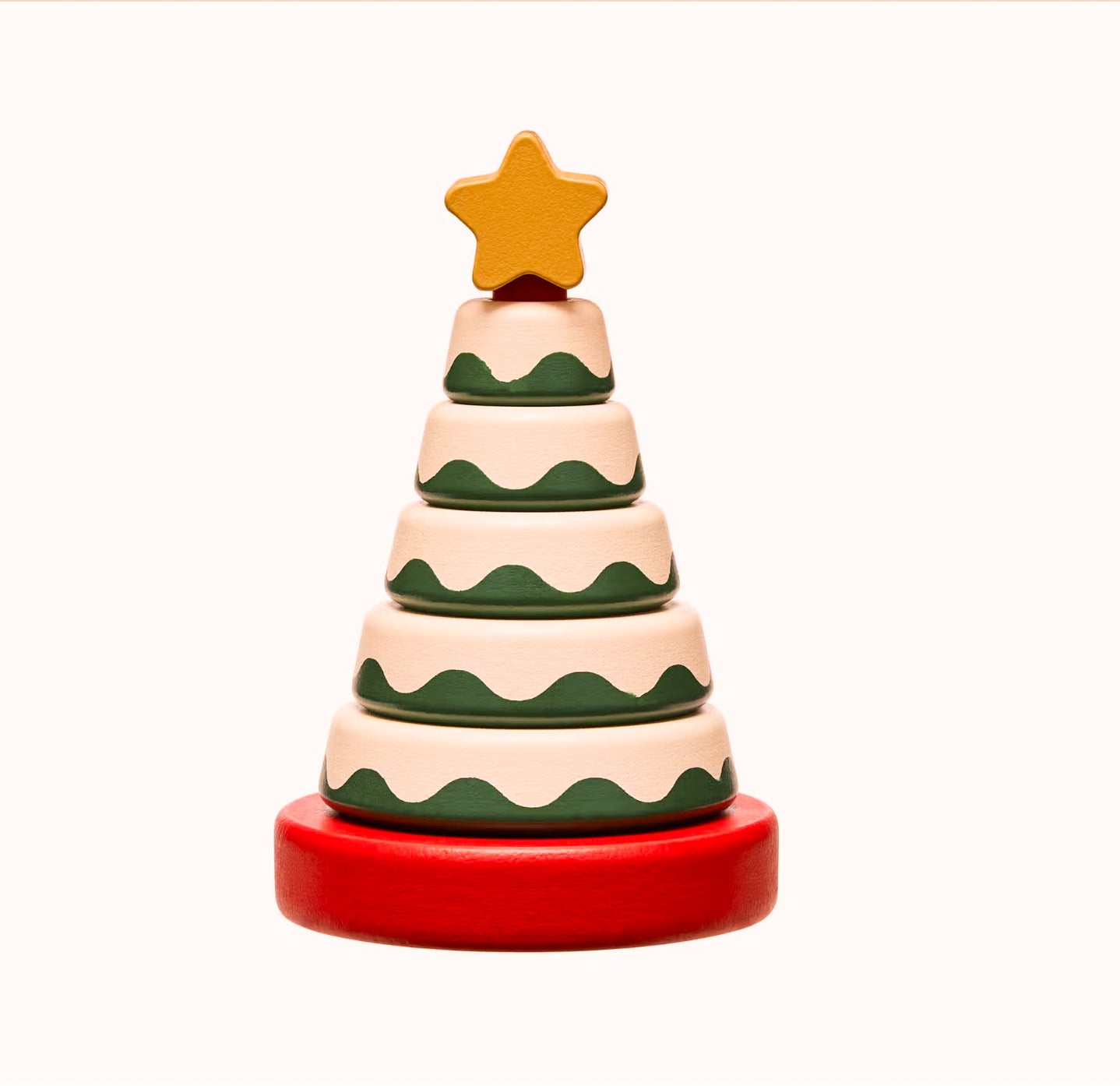 Torre Aros de Madera Navidad 5