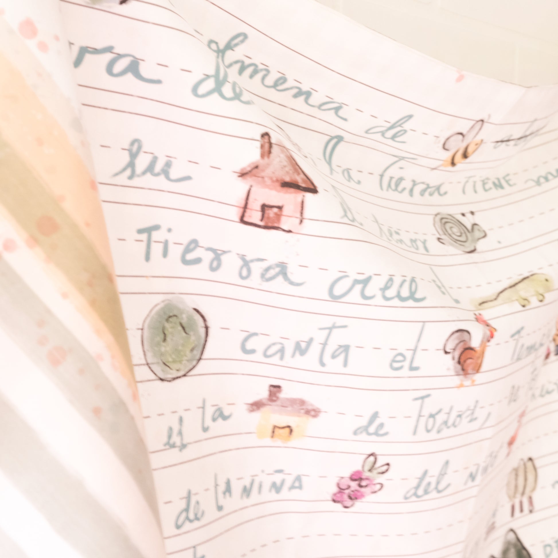 Toalla Microfibra para bebé La Tierra es la casa de todos (Cantoalegre + cigoto) 2