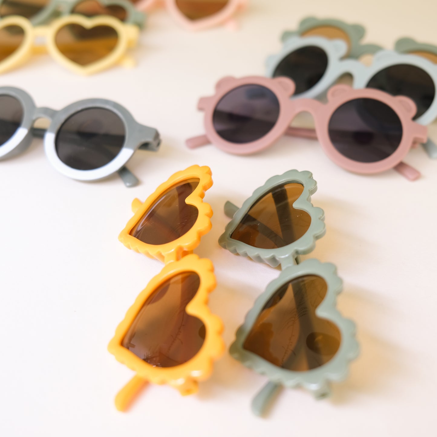 Gafas de diversión en el sol