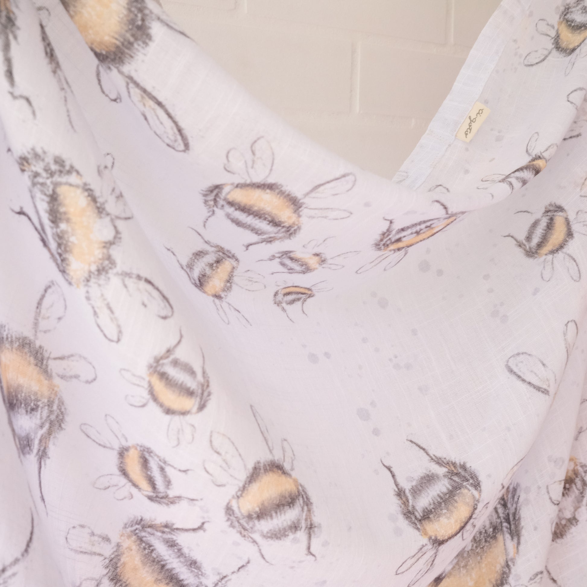 cigoto Muselina para bebé Abejas 2