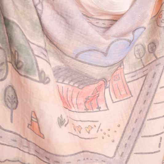 Cigoto muselina para bebé Pista 2