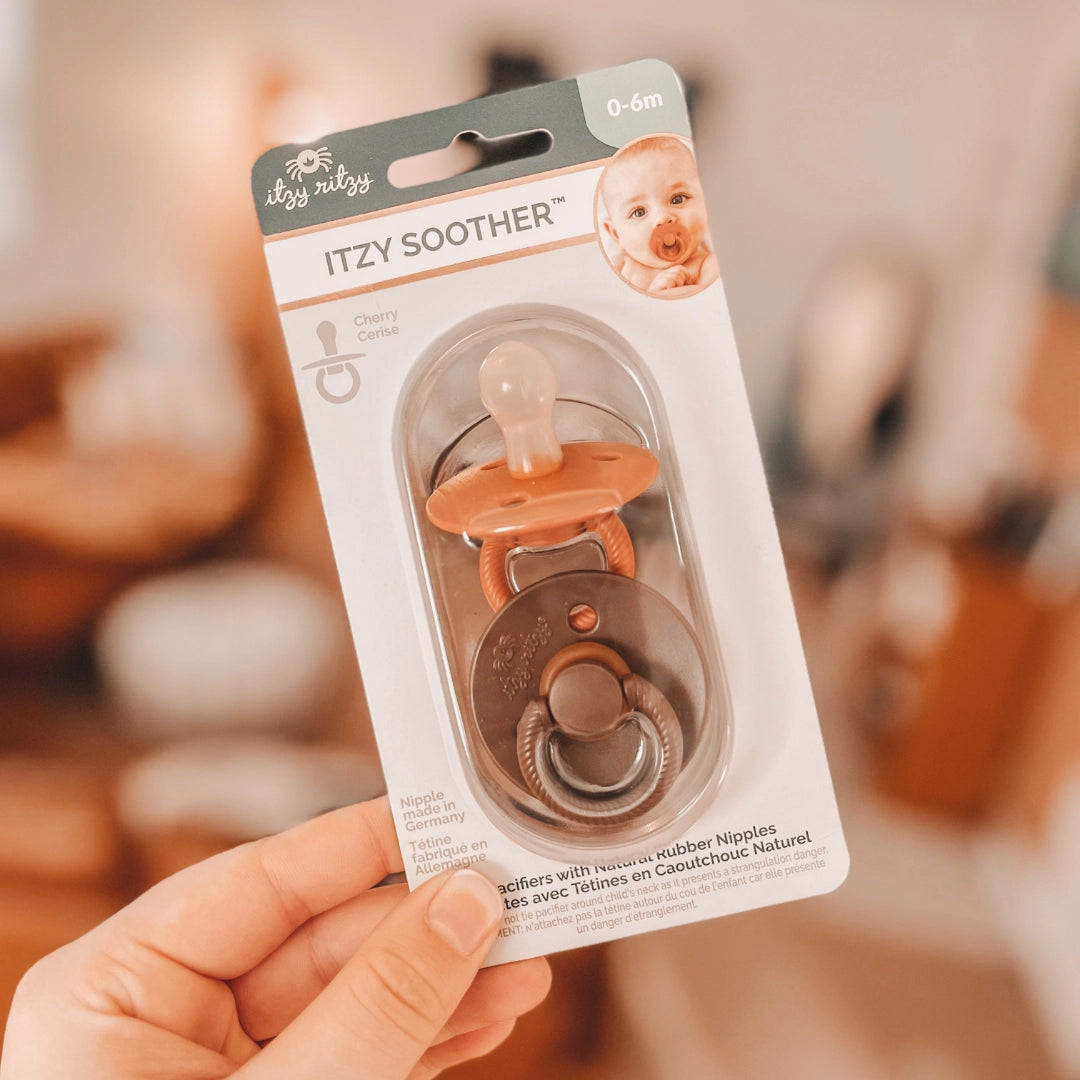 Chupos Itzy Ritzy Pack x 2 para bebé 0 a 6 Meses 12