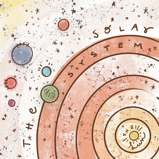 cigoto Muselina para bebé Solar System