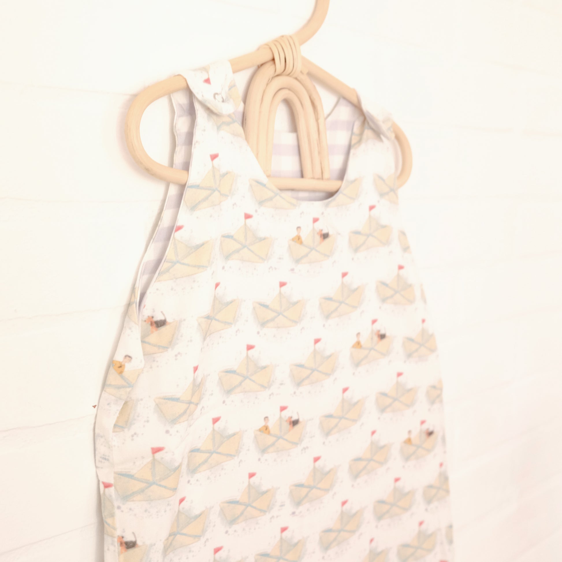 cigoto NEW BORN bag para bebé Barcos de Papel (0 - 9 Meses) 2