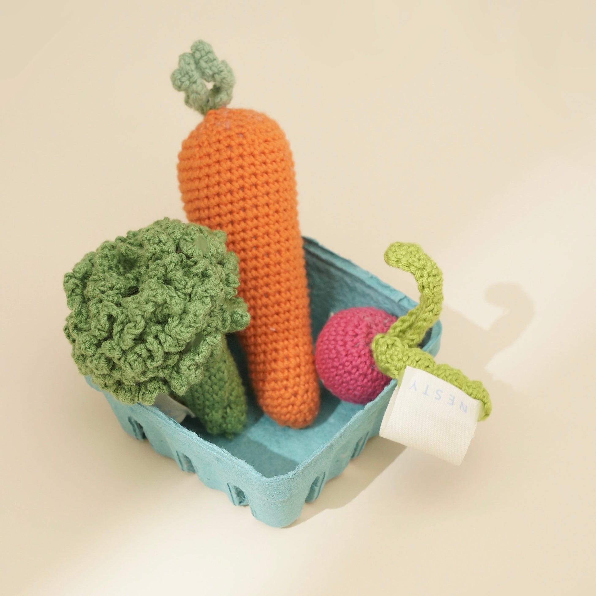 NESTY Frutas y Verduras Crochet para juegos de rol 5