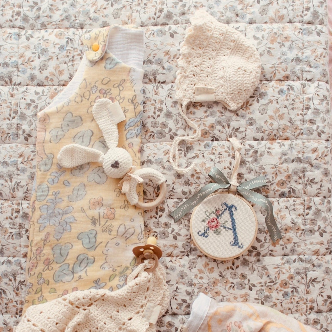 NESTY Gorrito Crochet para tu bebé recién nacido 6