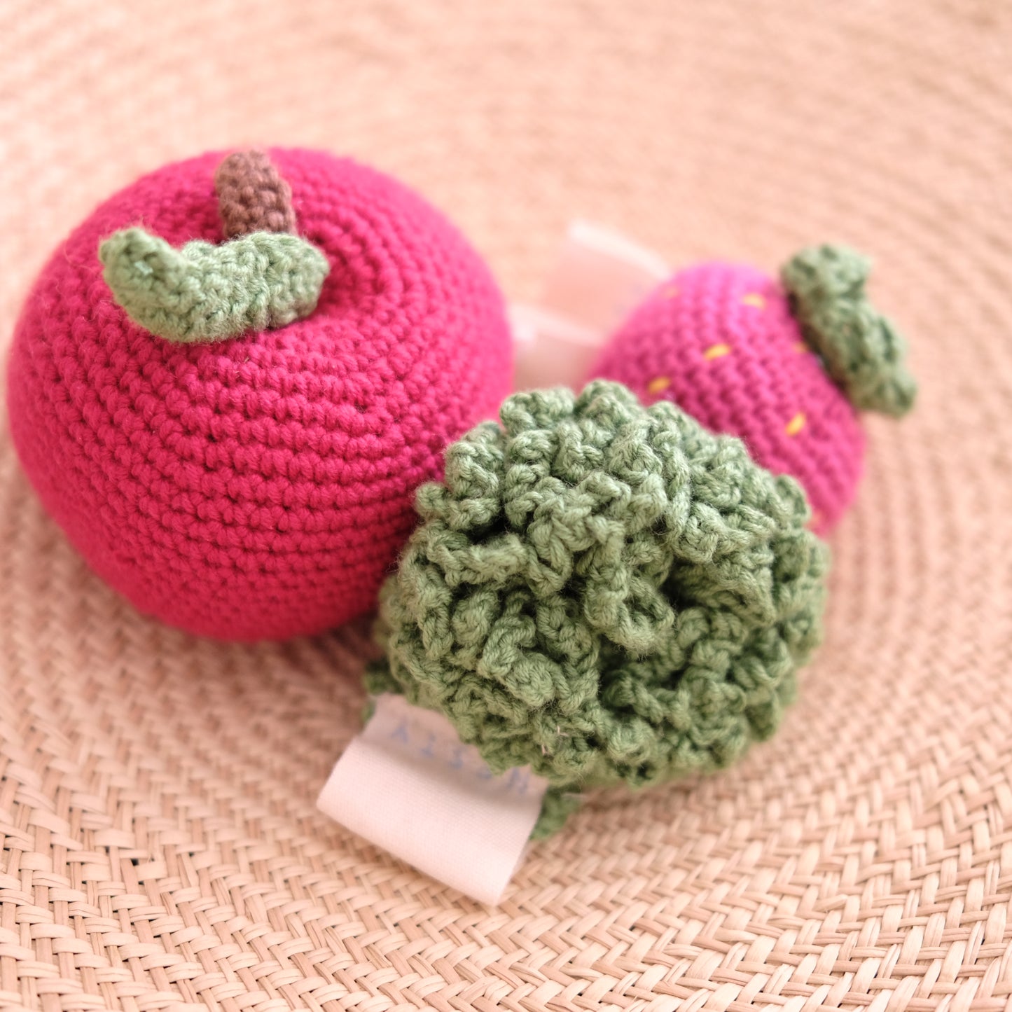 NESTY Frutas y Verduras Crochet para juegos de rol 12