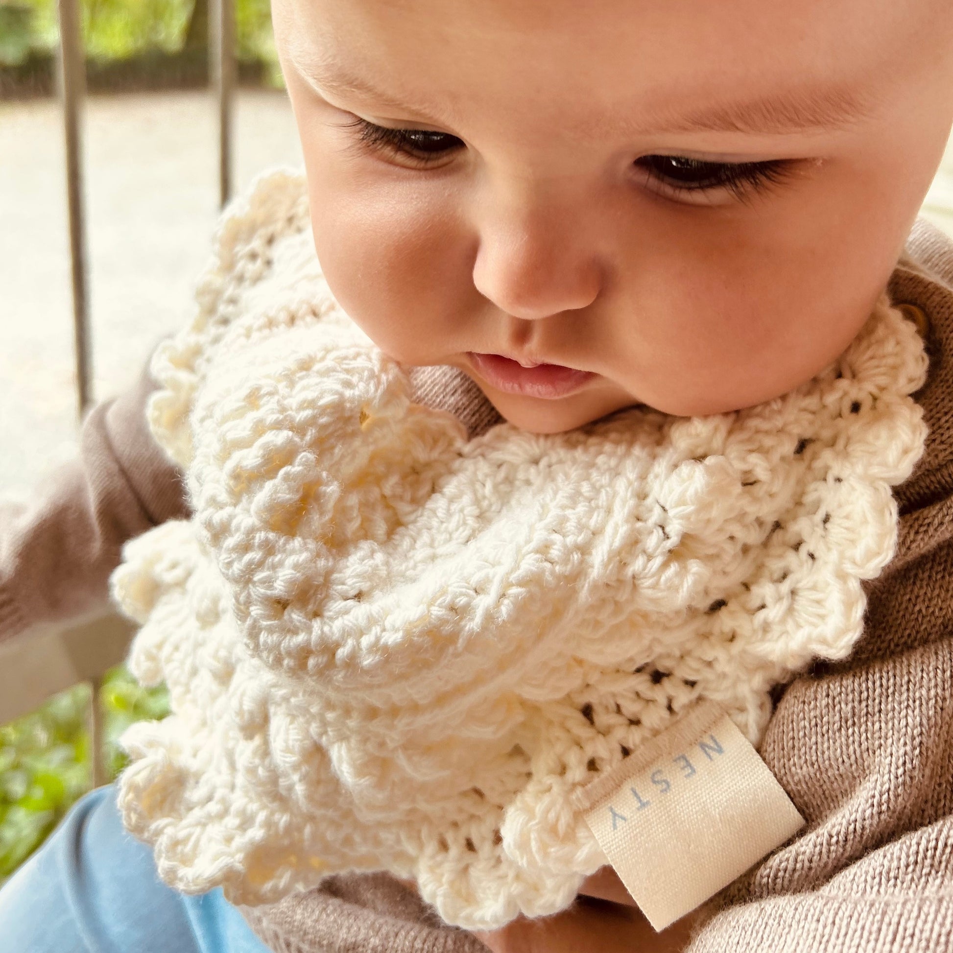 NESTY Babero Crochet para bebé 4